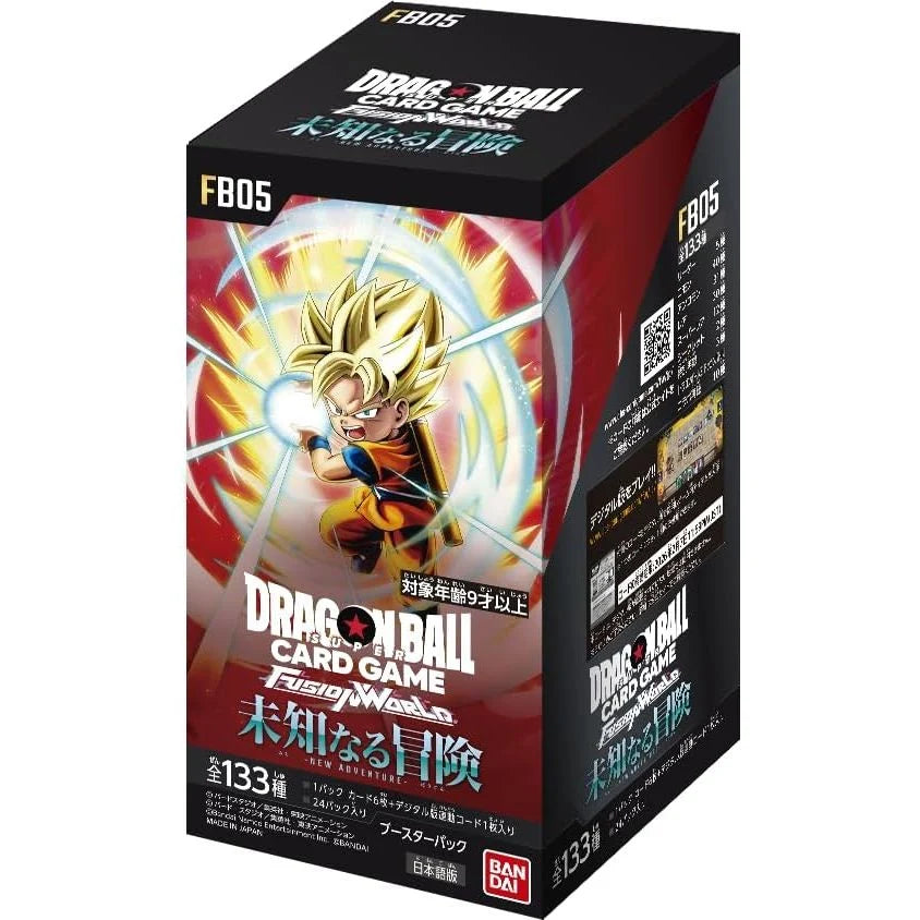 Dragon Ball Fusion World New Adventure FB05 Booster Box