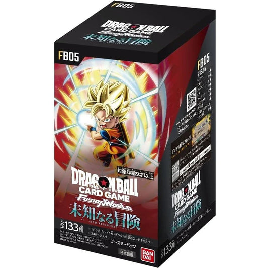 Dragon Ball Fusion World New Adventure FB05 Booster Box