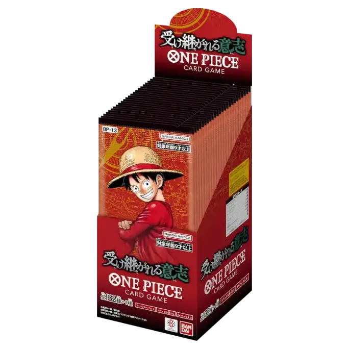 OP-13 Carrying on His Will Booster Box – Japanse One Piece TCG