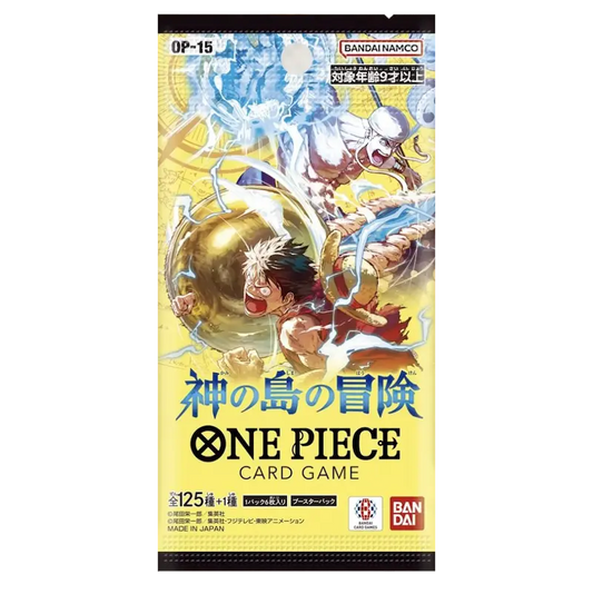 OP-15 Adventure on KAMI's Island Booster Pack – Japanse One Piece TCG