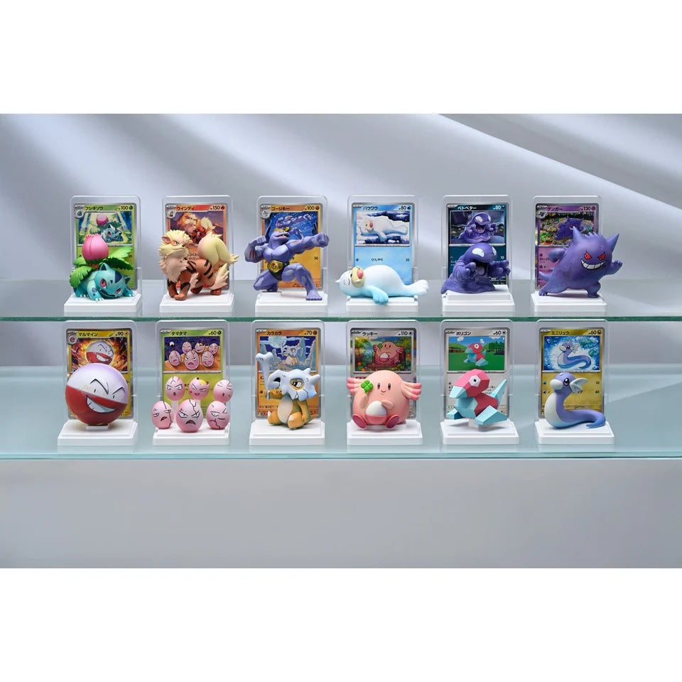 Pokémon Card Illustration Figure Collection (Japans)