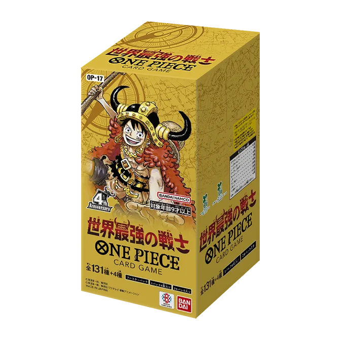 The World's Strongest Warriors OP-17 Booster box