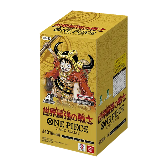 The World's Strongest Warriors OP-17 Booster box